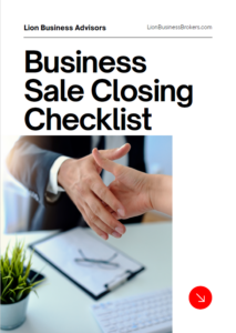 Business Sale Closing Checklist.