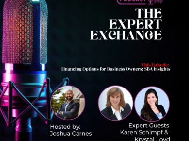 Karen Schimpf of Commercial Capital and Krystal Loyd of Veritx Community Bank