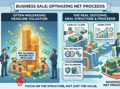 deal structure affects net proceeds